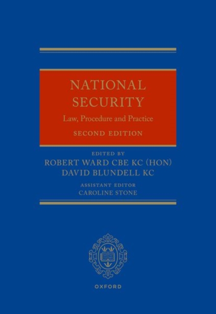 National Security Law, Procedure and Practice, Hardback Book