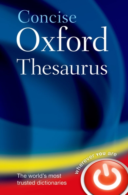 Concise Oxford Thesaurus, Hardback Book