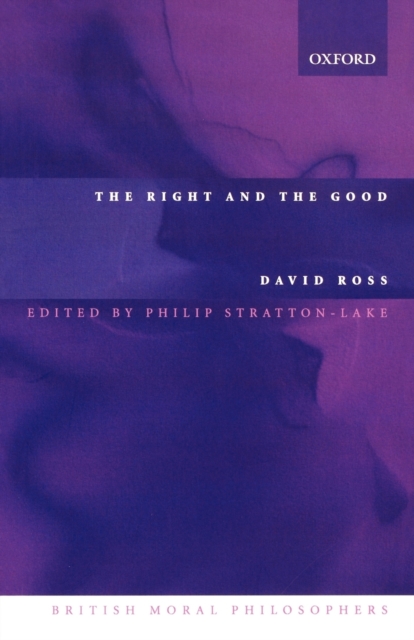 The Right and the Good, Paperback / softback Book