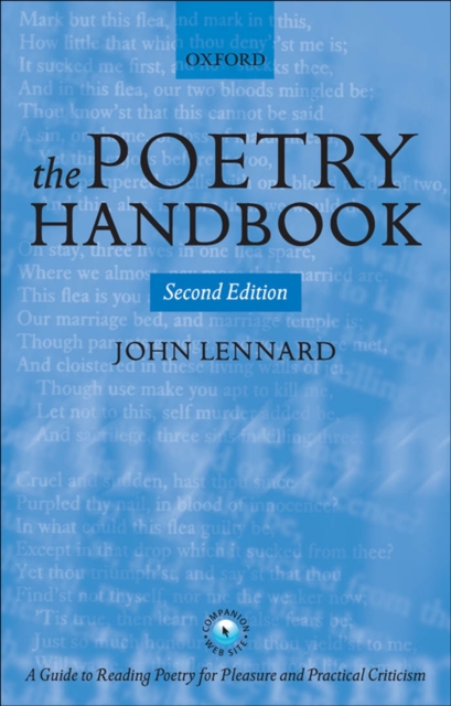 The Poetry Handbook, Paperback / softback Book