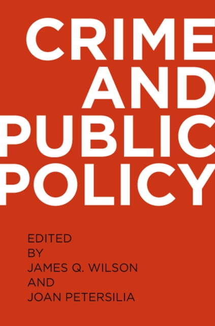Crime and Public Policy, EPUB eBook