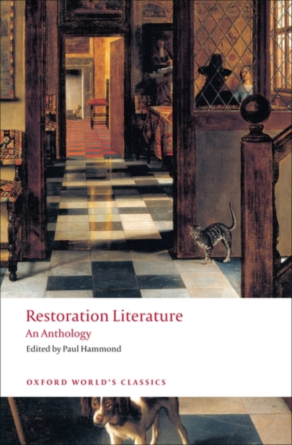 Restoration Literature : An Anthology, Paperback / softback Book