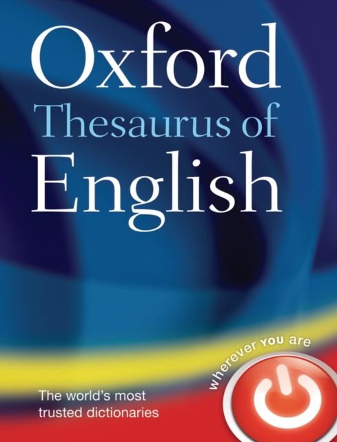 Oxford Thesaurus of English, Hardback Book