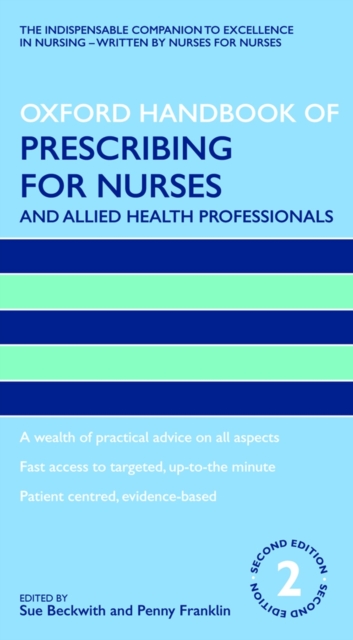 Oxford Handbook of Prescribing for Nurses and Allied Health Professionals, Paperback / softback Book