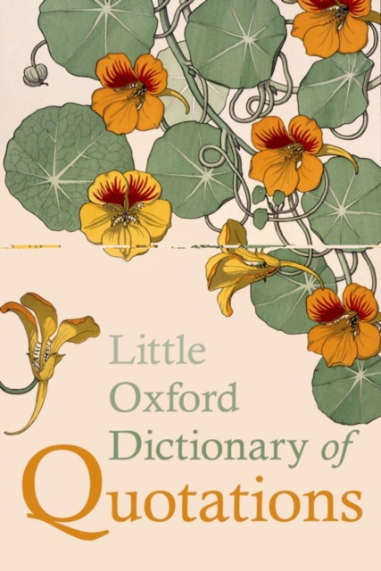 Little Oxford Dictionary of Quotations, Hardback Book