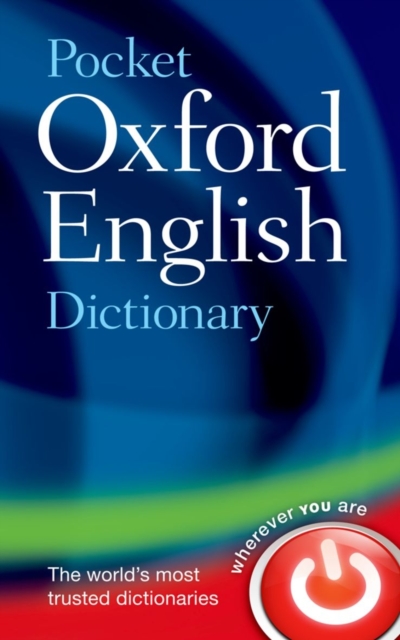 Pocket Oxford English Dictionary, Hardback Book
