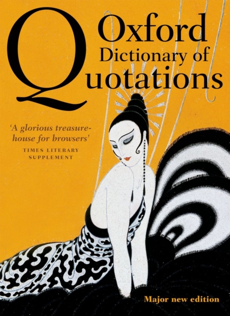 Oxford Dictionary of Quotations, Hardback Book
