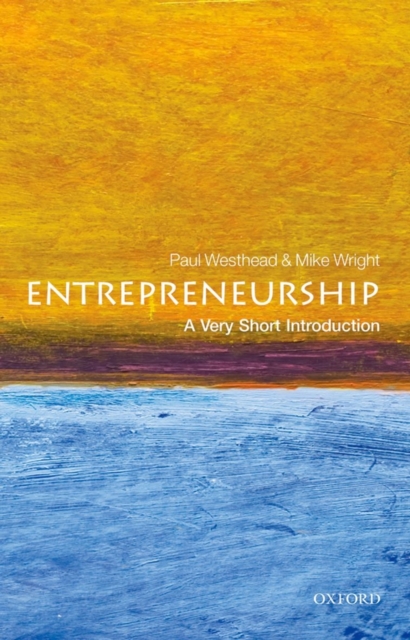 Entrepreneurship: A Very Short Introduction, Paperback / softback Book