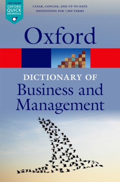 A Dictionary of Business and Management, Paperback / softback Book