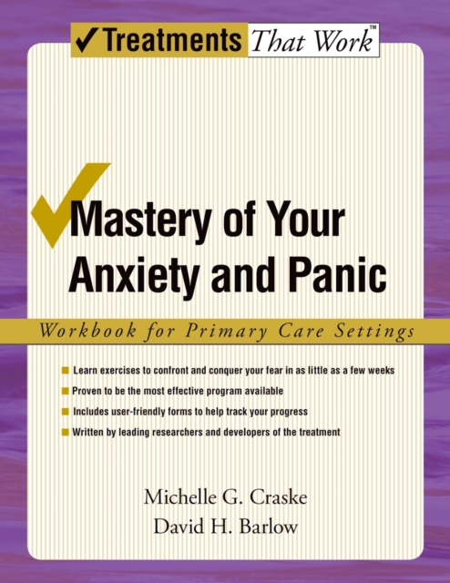 Mastery of Your Anxiety and Panic, PDF eBook