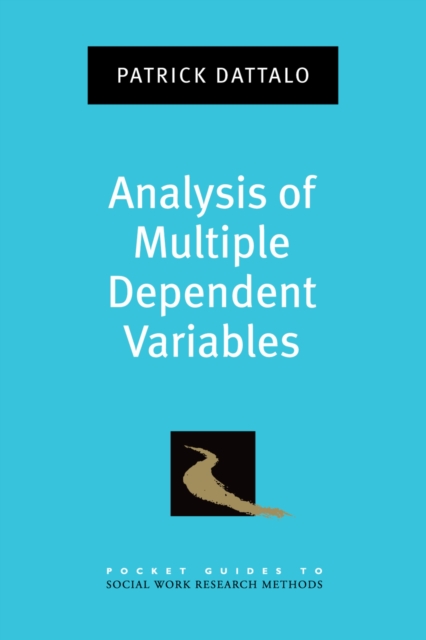 Analysis of Multiple Dependent Variables, PDF eBook