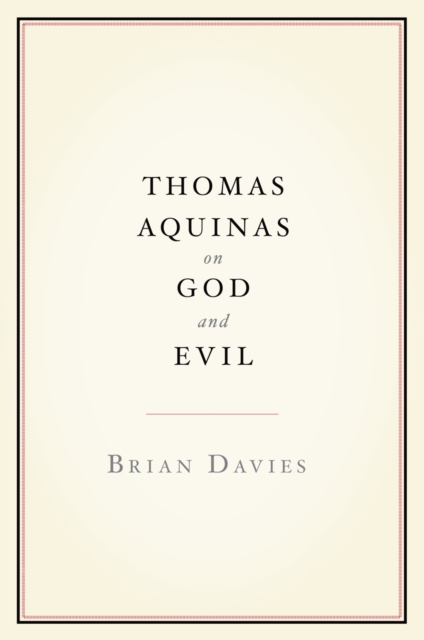 Thomas Aquinas on God and Evil, EPUB eBook