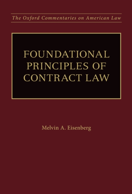 Foundational Principles of Contract Law, PDF eBook