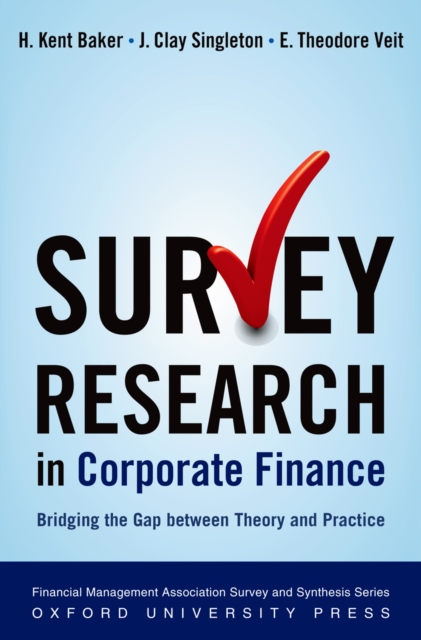 Survey Research in Corporate Finance : Bridging the Gap between Theory and Practice, EPUB eBook