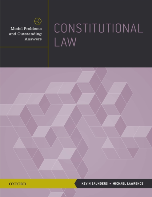 Constitutional Law : Model Problems and Outstanding Answers, PDF eBook