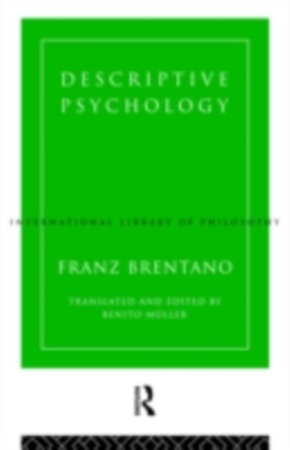 Descriptive Psychology, PDF eBook