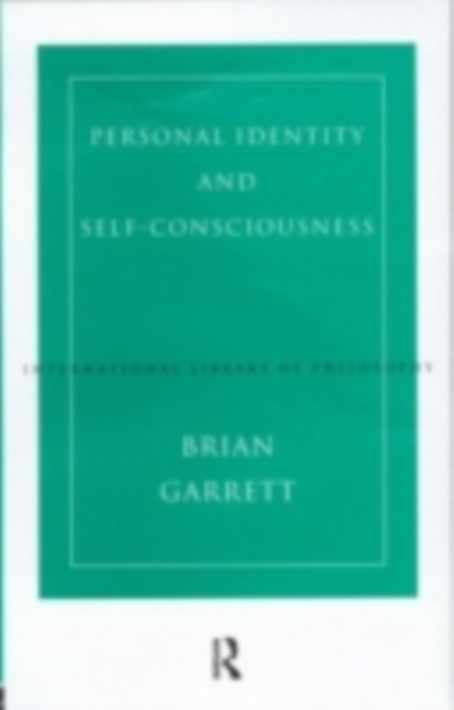 Personal Identity and Self-Consciousness, PDF eBook