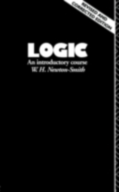 Logic : An Introductory Course, PDF eBook