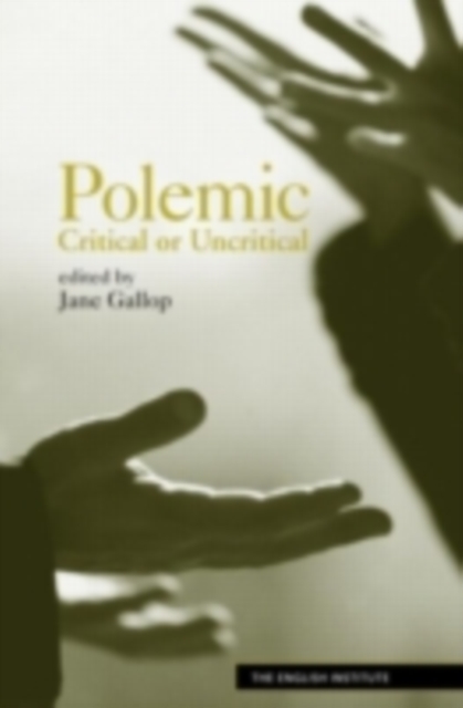 Polemic : Critical or Uncritical, PDF eBook