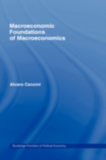 Macroeconomic Foundations of Macroeconomics, PDF eBook