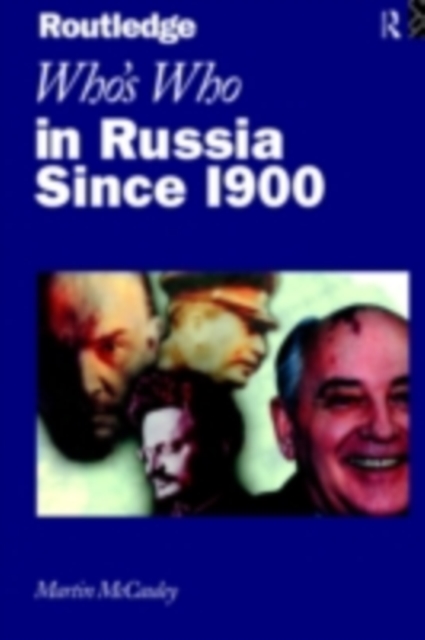Who's Who in Russia since 1900, PDF eBook