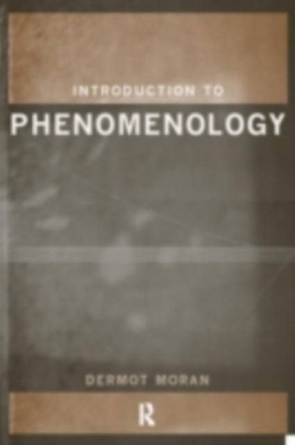 Introduction to Phenomenology, PDF eBook