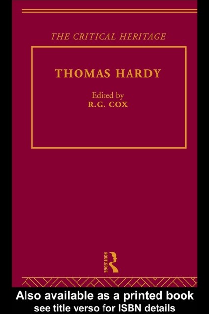 Thomas Hardy : The Critical Heritage, PDF eBook