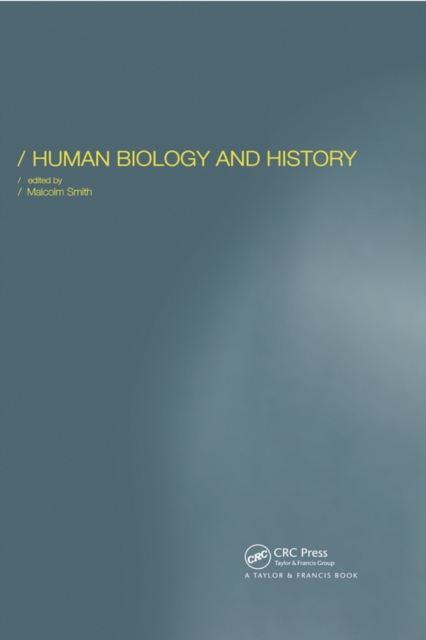 Human Biology and History, PDF eBook
