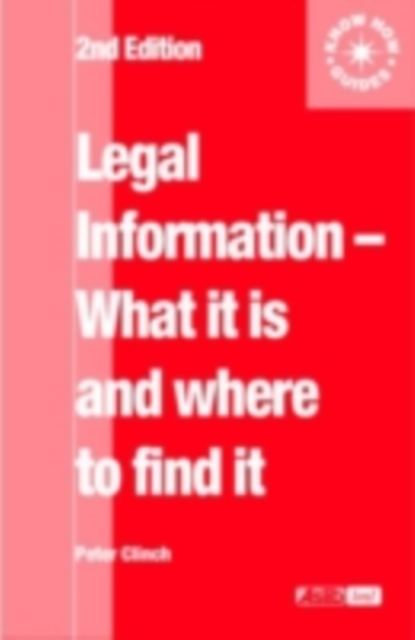 Legal Information: what it is and where to find it, PDF eBook