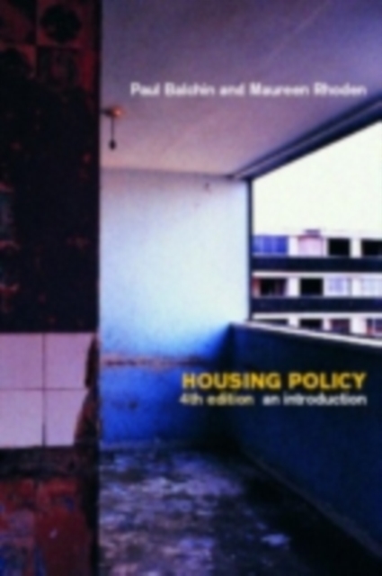 Housing Policy : An Introduction, PDF eBook