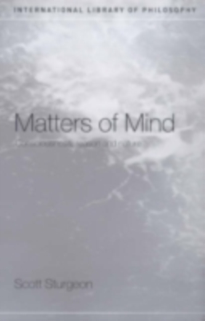 Matters of Mind : Consciousness, Reason and Nature, PDF eBook