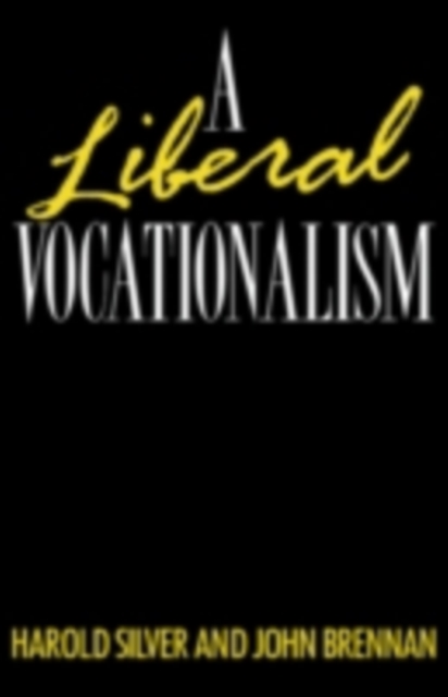 A Liberal Vocationalism, PDF eBook