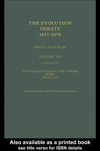 Geological Evidence of the Antiquity of Man, 1863, PDF eBook
