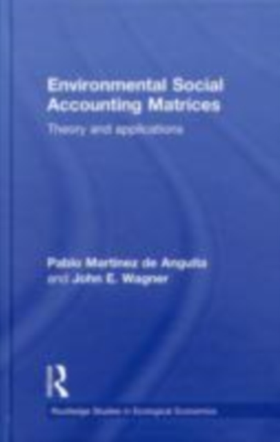 Environmental Social Accounting Matrices : Theory and Applications, EPUB eBook