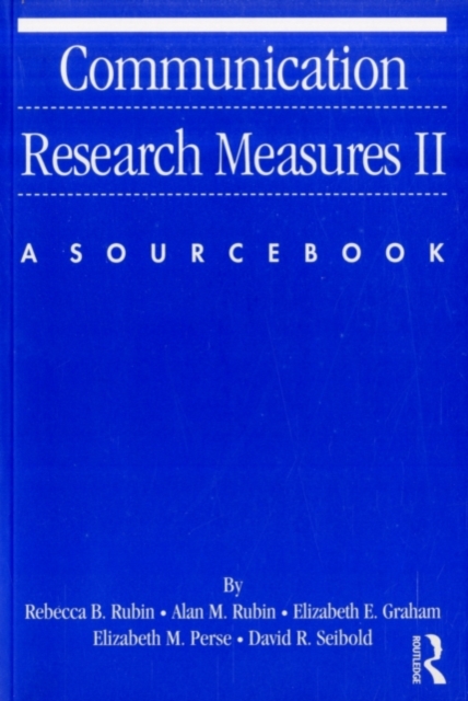 Communication Research Measures II : A Sourcebook, PDF eBook