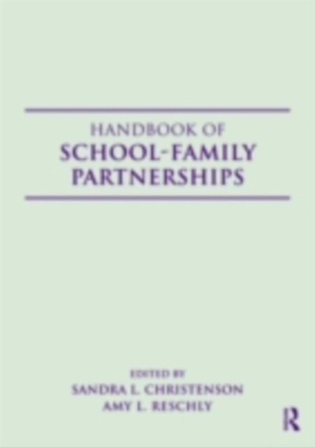 Handbook of School-Family Partnerships, PDF eBook