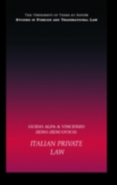 Italian Private Law, PDF eBook