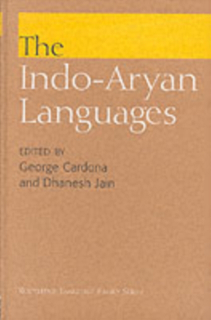 Indo-Aryan Languages, PDF eBook