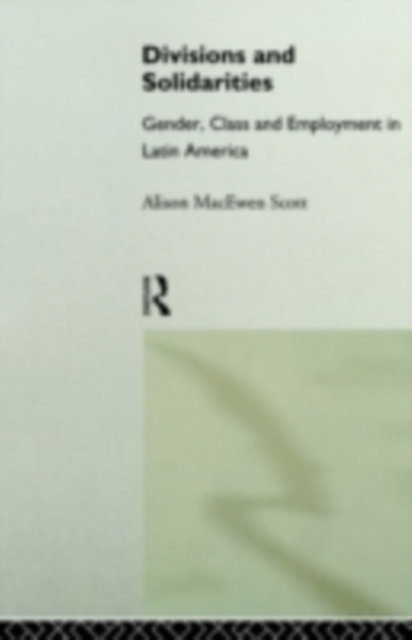 Divisions and Solidarities : Gender, Class and Employment in Latin America, PDF eBook