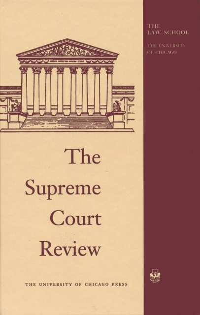 The Supreme Court Review, 2012, EPUB eBook
