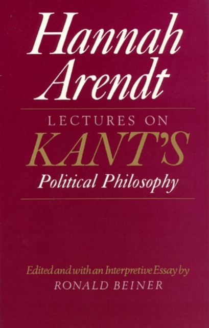 Lectures on Kant's Political Philosophy, EPUB eBook