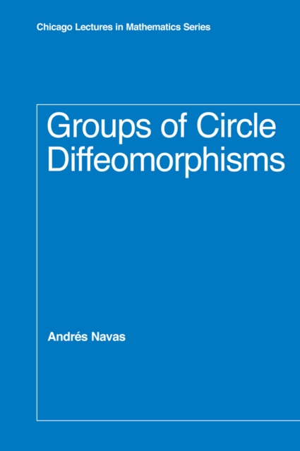 Groups of Circle Diffeomorphisms, PDF eBook