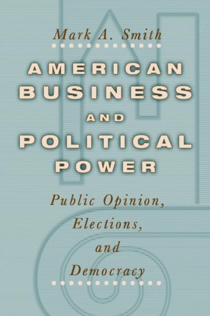 American Business and Political Power : Public Opinion, Elections, and Democracy, PDF eBook