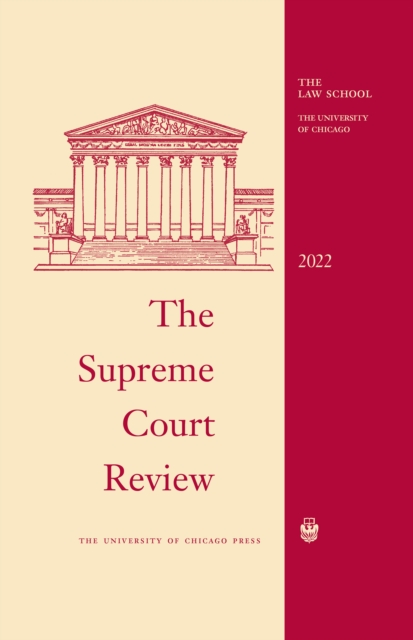 The Supreme Court Review, 2022, EPUB eBook