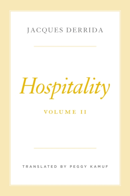 Hospitality, Volume II, EPUB eBook