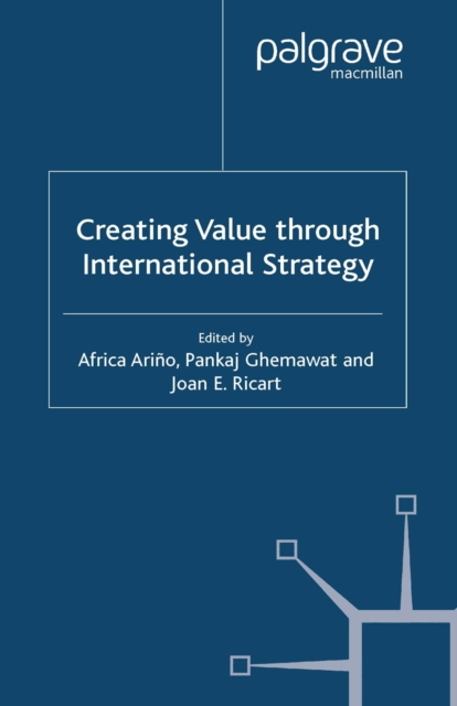 Creating Value through International Strategy, PDF eBook