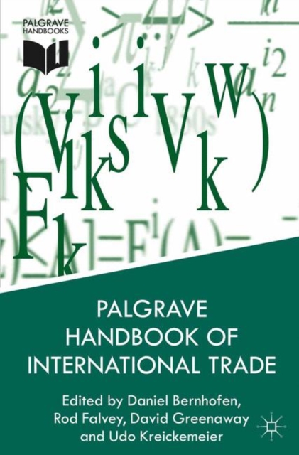 Palgrave Handbook of International Trade, PDF eBook