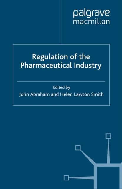 Regulation of the Pharmaceutical Industry, PDF eBook