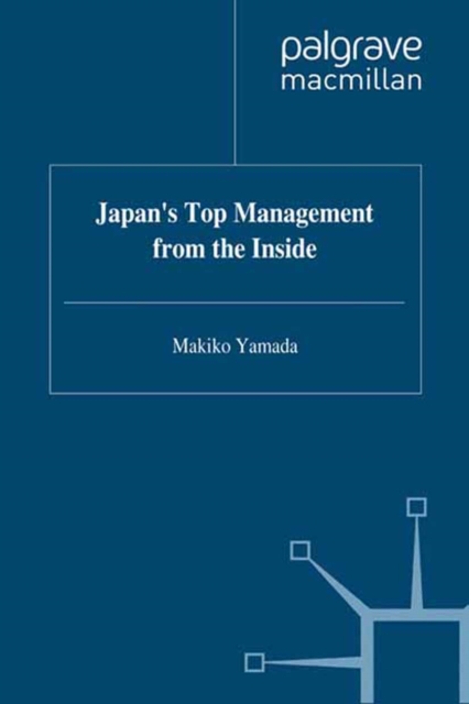 Japan's Top Management from the Inside, PDF eBook
