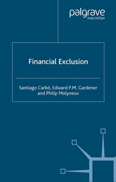 Financial Exclusion, PDF eBook